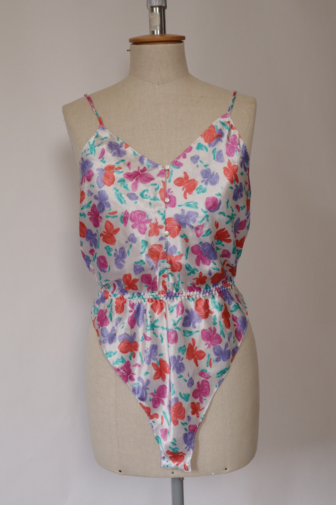 1980’s flower print body size M